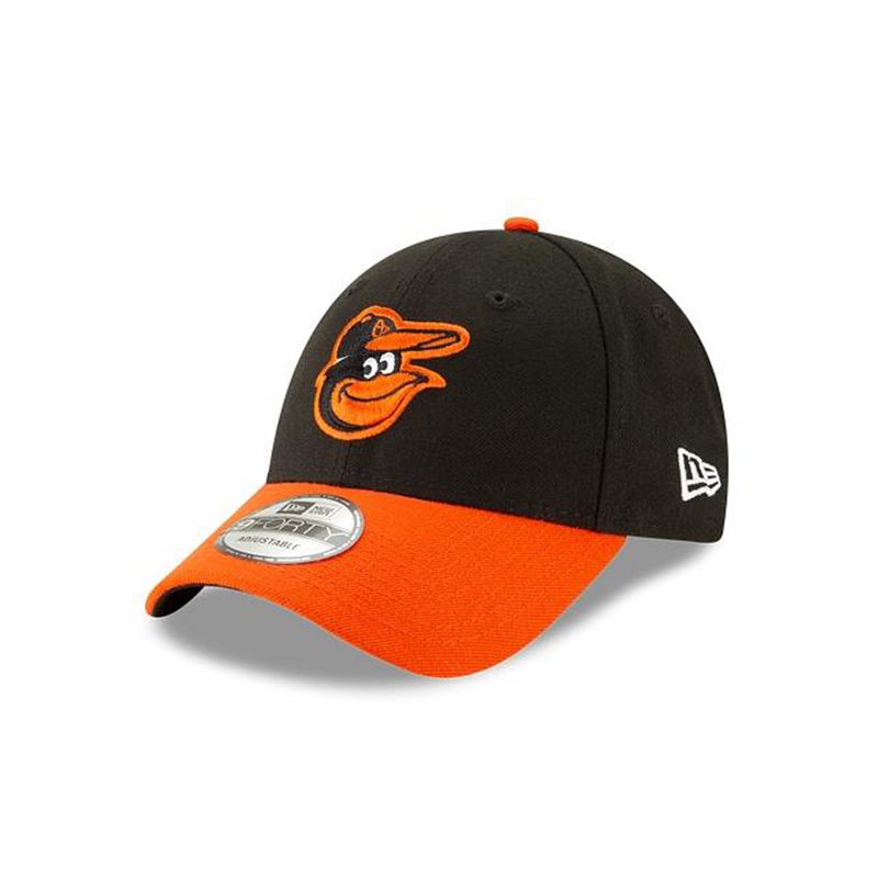 MLB Baltimore Orioles The League 9Forty Adjustable (NRK2751) - Black New Era Caps